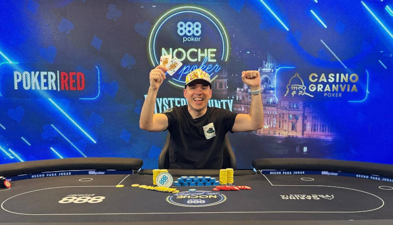 Pablo Lario Ganador Noche de Poker