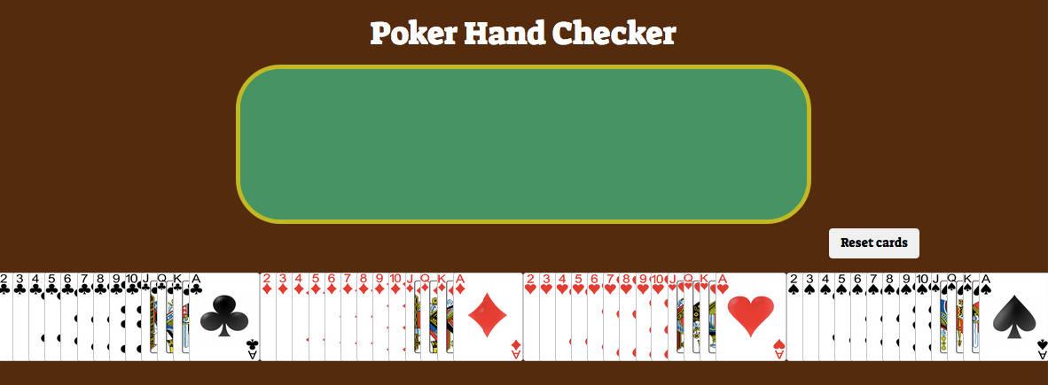 pokerhand checker