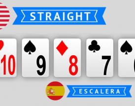 Straight en Poker