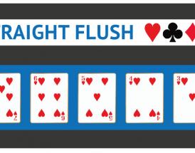 Straight Flush o escalera de color en Poker
