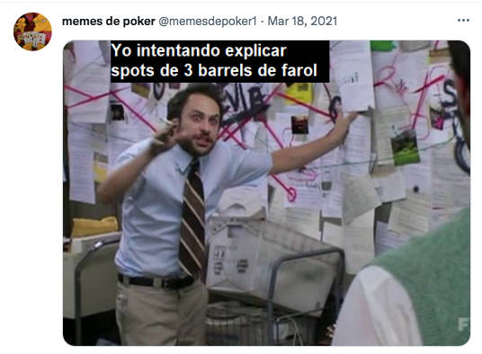 Memes Poker en Twitter