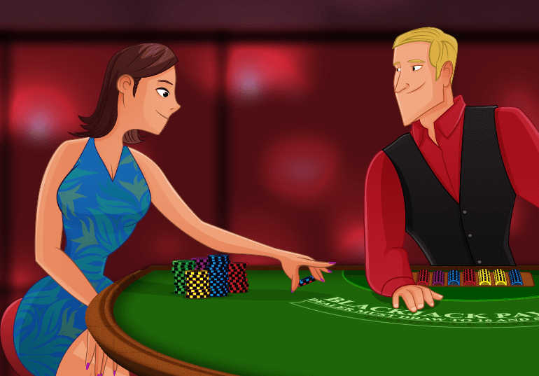 Balckjack y poker caribeño: dos juegos de casino