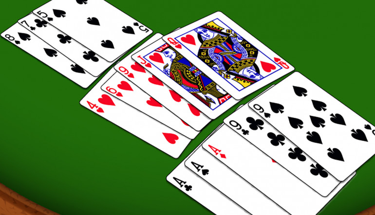 Juegos con cartas de poker 