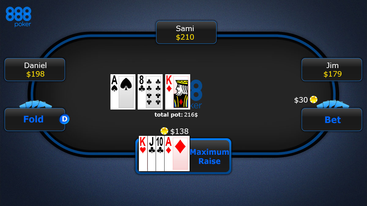 Seven Card Stud en poker online