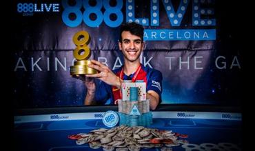 Luigi Shehadeh gana el Main Event del 888Live Barcelona Festival
